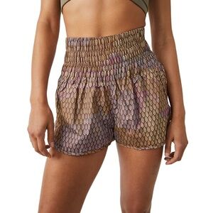 Free People Movement Women's Patterned The Way Home Shorts